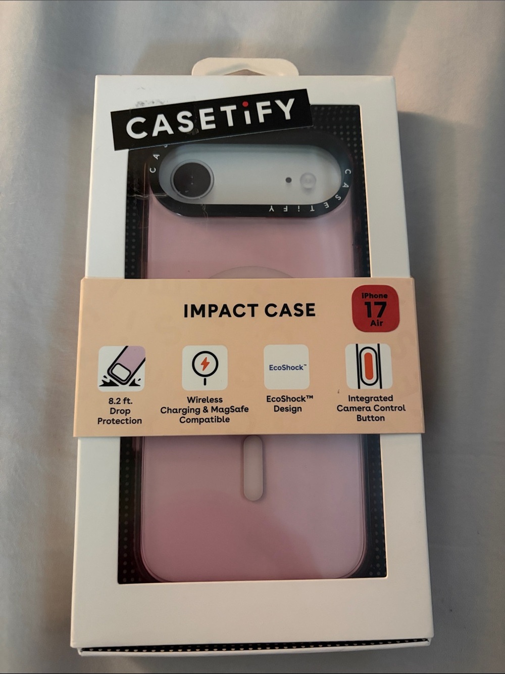 Casetify Pink Impact Case for iPhone 17 Air